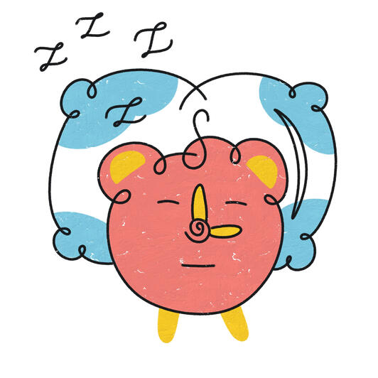 Day 18 of Peachtober SNOOZE