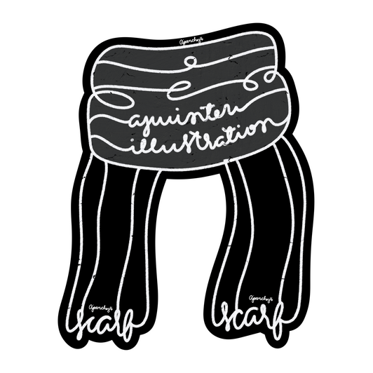 SCARF #ajwinterillustrations