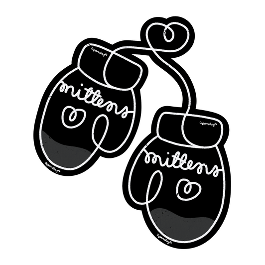 MITTENS #ajwinterillustrations