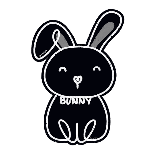 Bunny line drawing