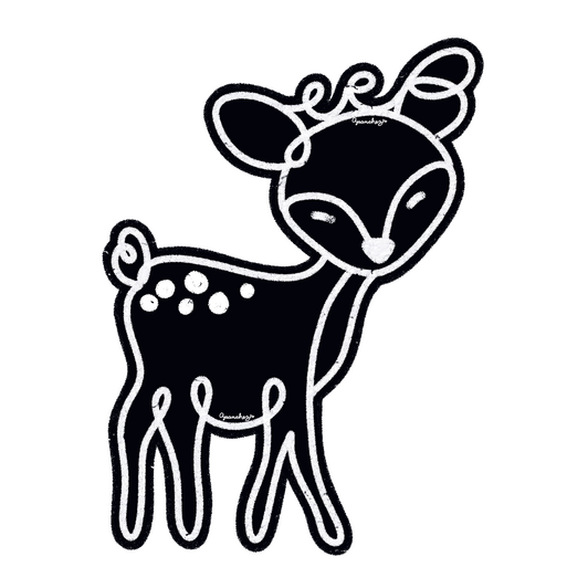 Deer line drawing